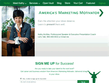 Tablet Screenshot of americasmarketingmotivator.com